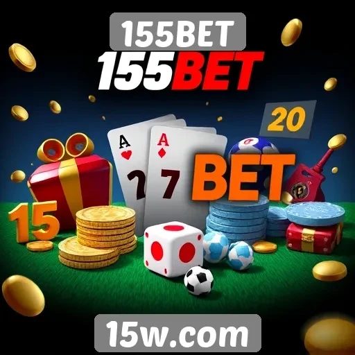 Variedade de jogos disponíveis na plataforma 155BET